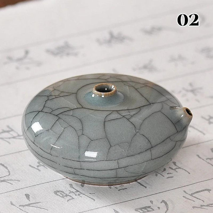Lisslune | Artisans Water Drop Ceramic Ink Stone for Creative Inspiration