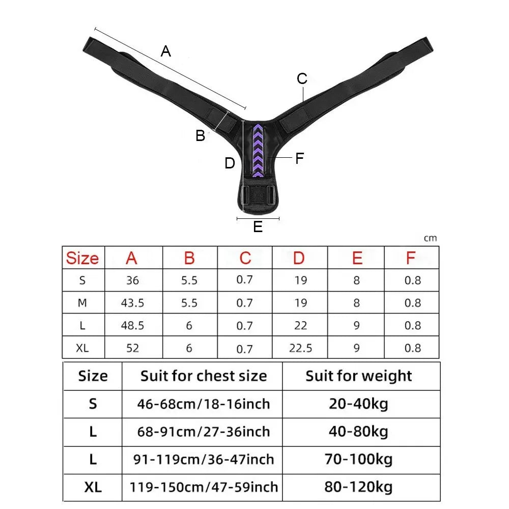 Rynx | 1pc Posture Corrector Unisex Adjustable For Clavicle Support Pain Relief Neck Back Shoulder Reshape Your Body