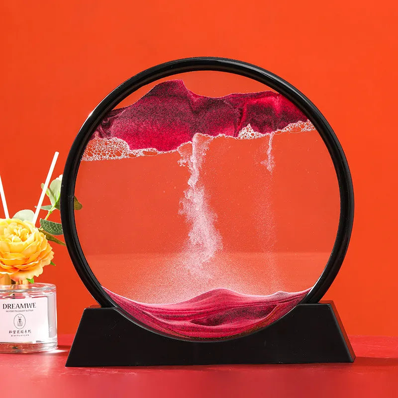 Lisslune | 3D Moving Sand Art | Zen Garden Decoration | Retro Style