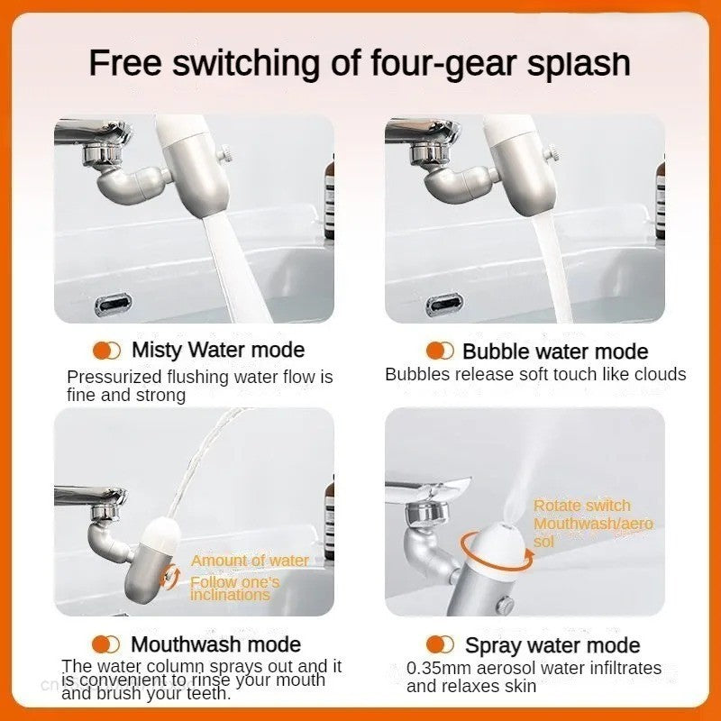Lisslune | Universal Adjustable Faucet Extension Sprayer