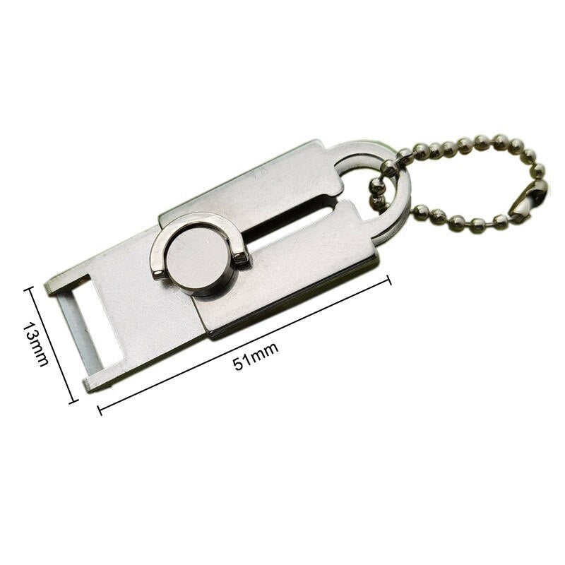 Lisslune | Stainless Steel Mini Vegetable Peeler Keychain