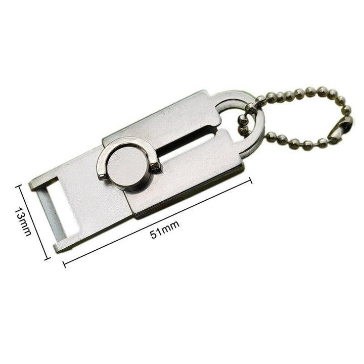 Lisslune | Stainless Steel Mini Vegetable Peeler Keychain