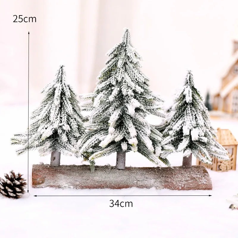 Rynx | Mini PE Christmas tree decoration Pine Topping Table Christmas tree Christmas home Party Wedding decoration New Year's gift