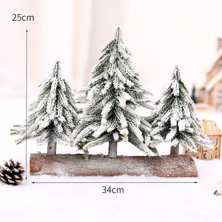 Rynx | Mini PE Christmas tree decoration Pine Topping Table Christmas tree Christmas home Party Wedding decoration New Year's gift