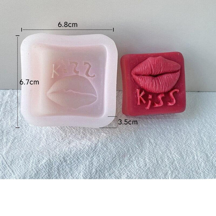 Lisslune | Rose Blossom Candles Craft Silicone Mold for Elegant DIY Creations