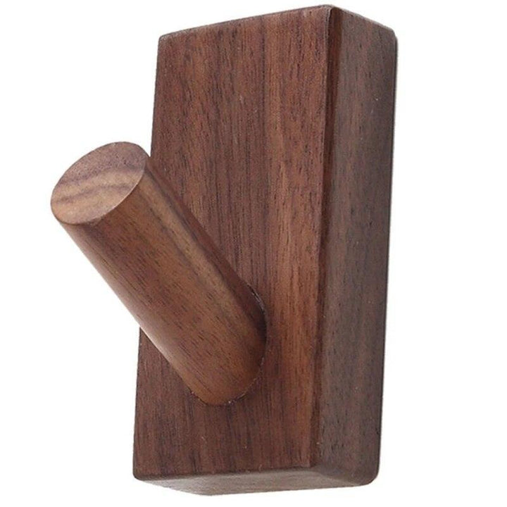 Lisslune | Elegant Nordic Wood Hook: Luxurious Botanical Accent for Chic Living Spaces