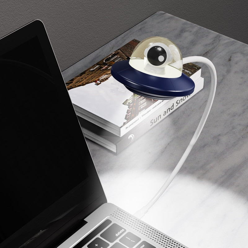 Lisslune | UFO Astronaut Spaceman Flexible LED Lamp