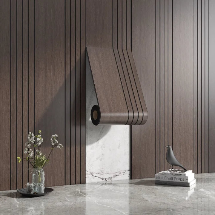 Lisslune | Self-Adhesive 3D Wood Pattern Wall Panels