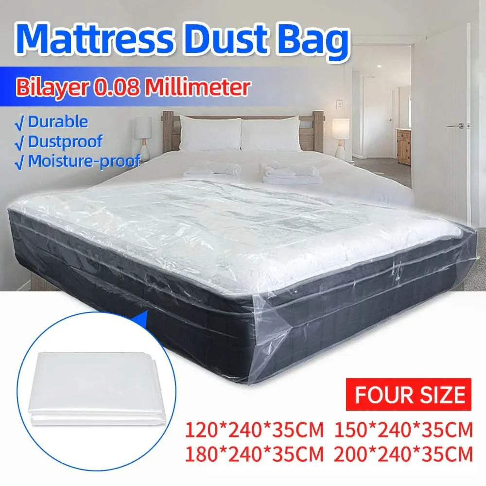 Lisslune | DUSTGUARD MATTRESS COVER – Waterproof mattress cover for storage – Protection against dust & moisture