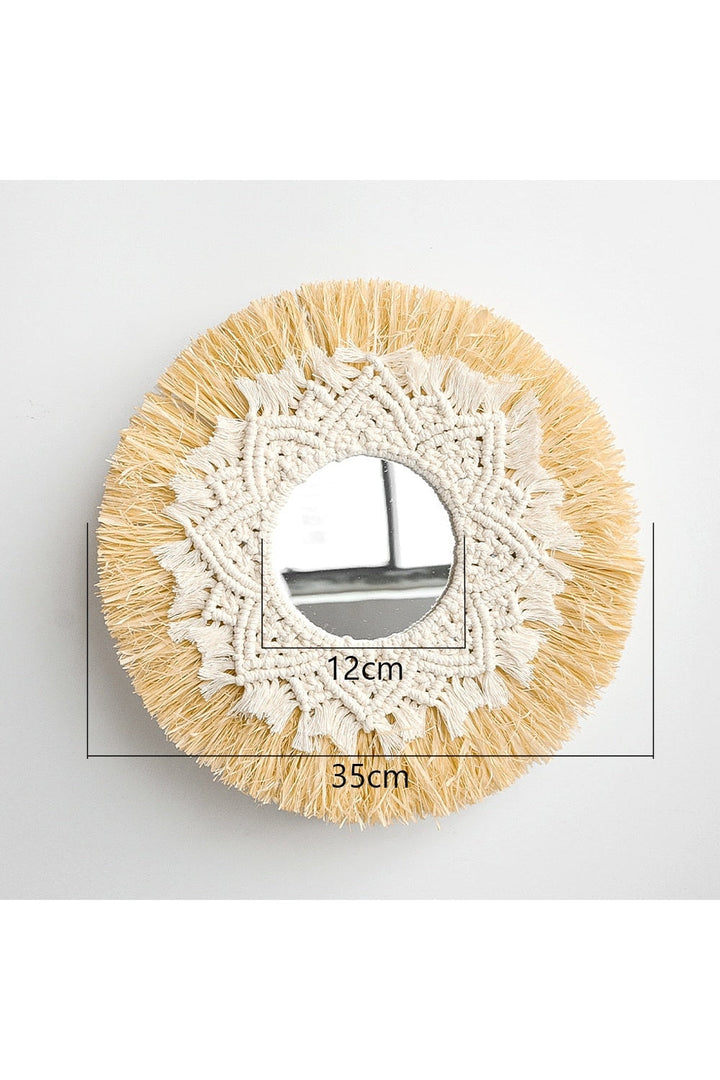 Lisslune | round decorative mirror