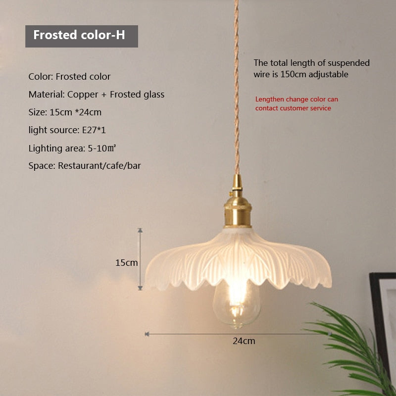 Lisslune | Nordic Brilliance Transparent Glass Pendant Lamp