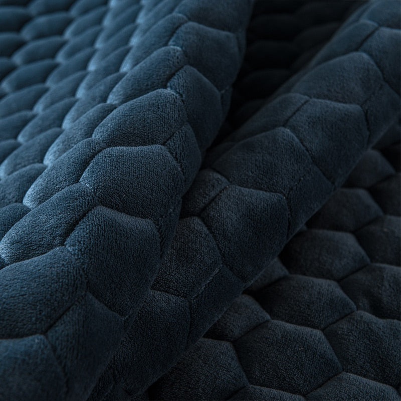 Lisslune | Elegant Velvet Thick Mattress Cover
