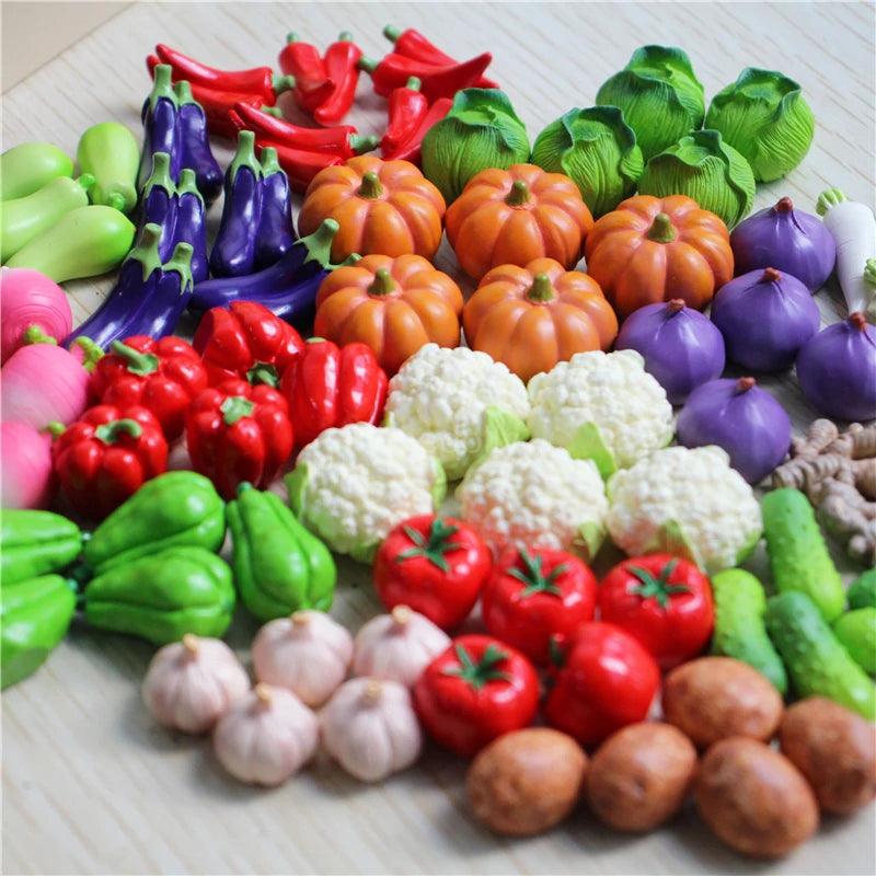 Lisslune | 1/6 scale miniature dollhouse pumpkin vegetable toy for Blyth BJD doll accessories