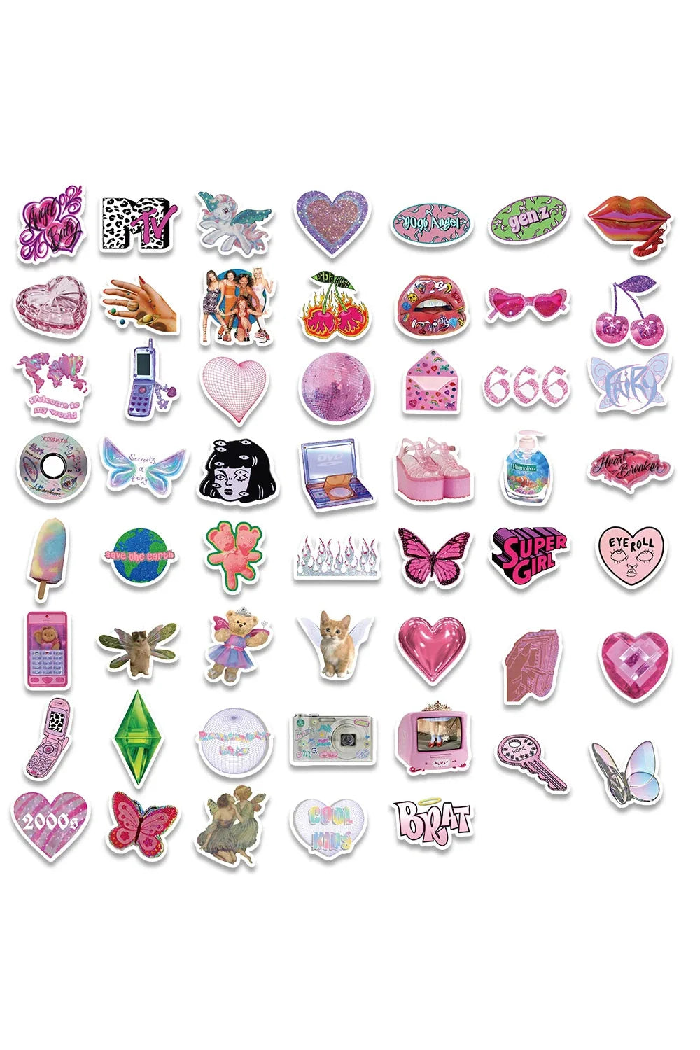 Lisslune | Y2K Cute Stickers