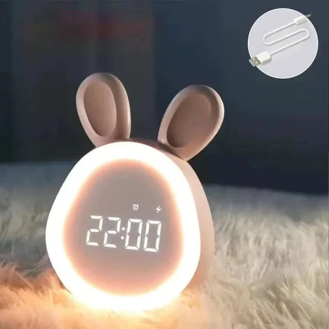 Lisslune | ARIA - Charming Cartoon LED Alarm Clock