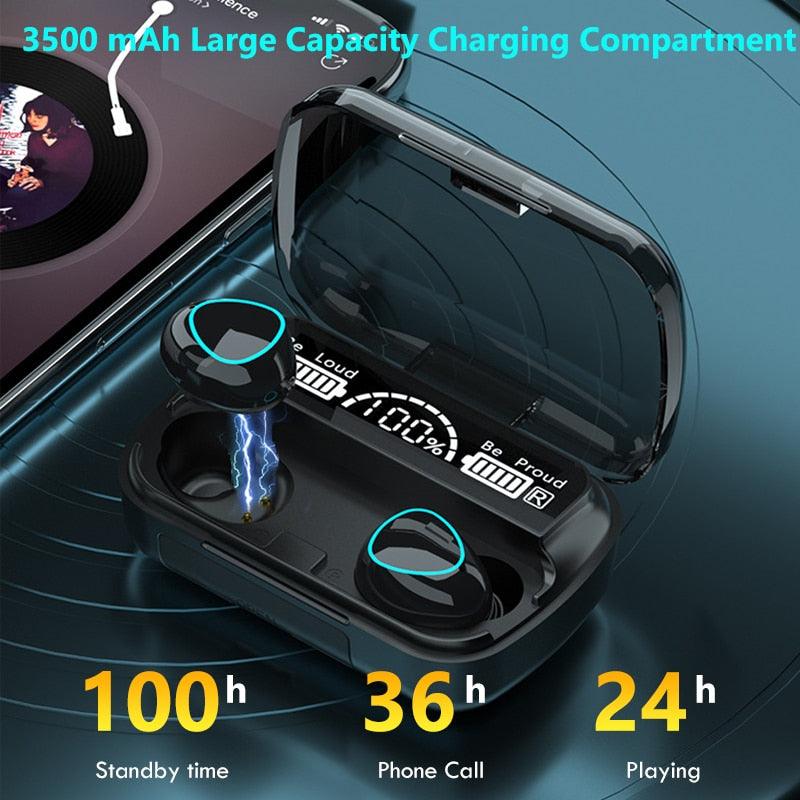 Lisslune | Active Lifestyle Wireless Earbud Set with 3500mAh Charging Case