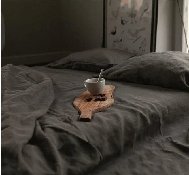 Lisslune | BedBreeze | Linen Bed Sheet