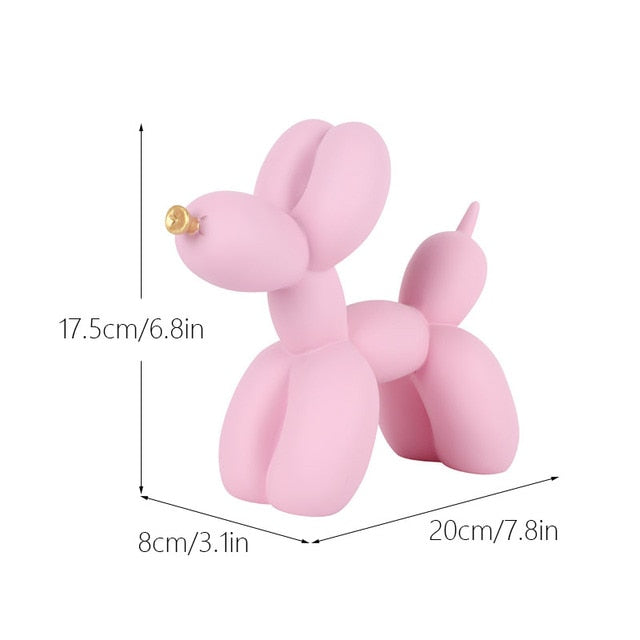 Lisslune | Luxurious Home Decor, Balloon Dog Decoration, Office Desk Accessories, Animal Decoration, Modern Popular Art, Nordic Statues