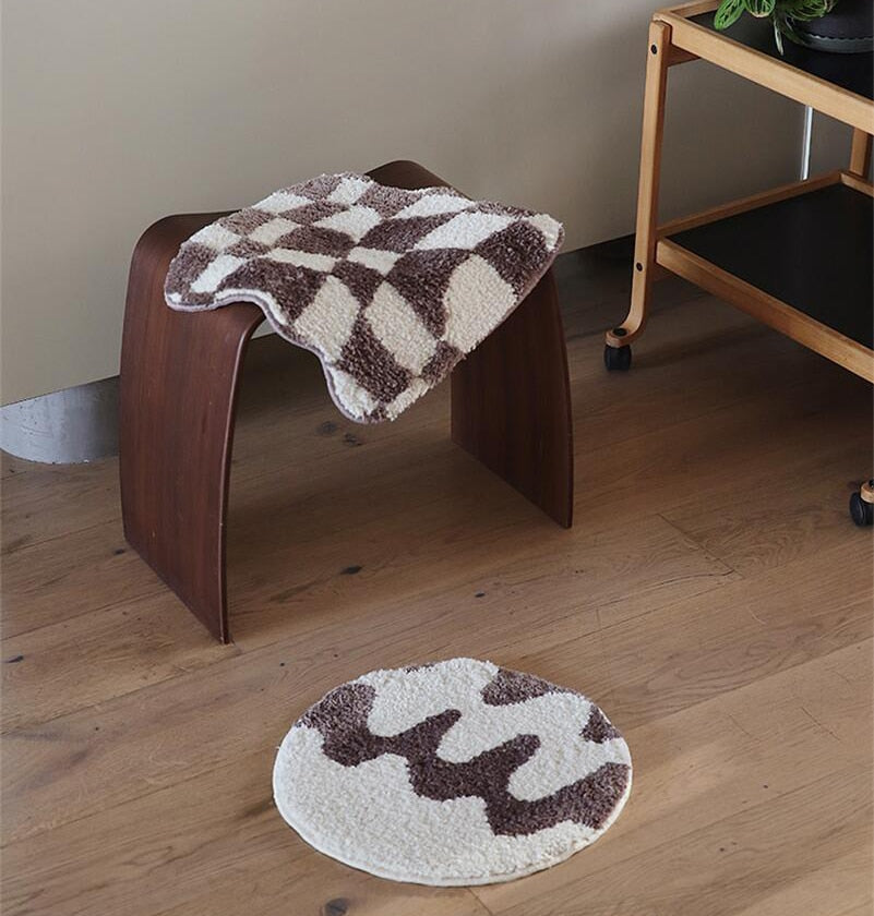 Lisslune | Wavy Grid Seat Cushion