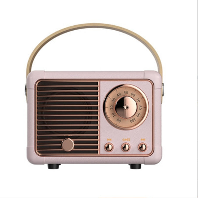 Lisslune | Mini Retro Radio Bluetooth Speaker