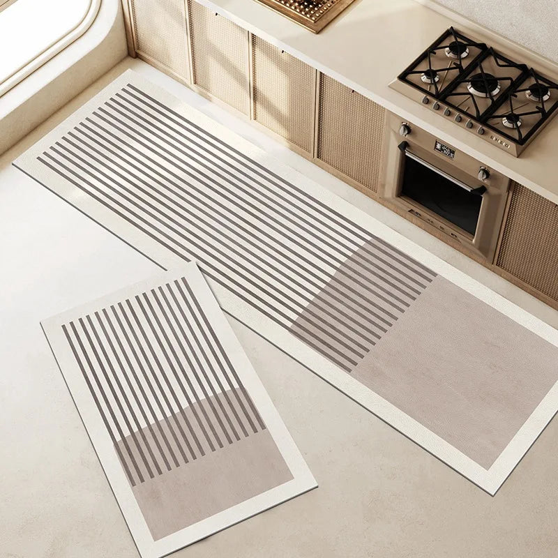 Lisslune | SafeStyle Non-Slip Mat for Home – Modern Design & Washable Artificial Leather