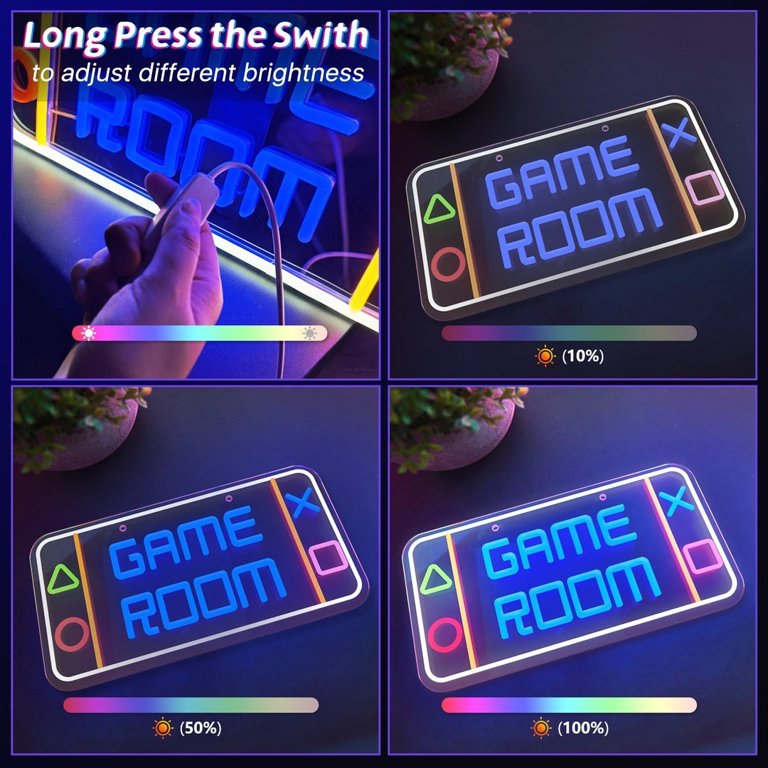 Lisslune | Game Room Dimmable Led Neon Sign