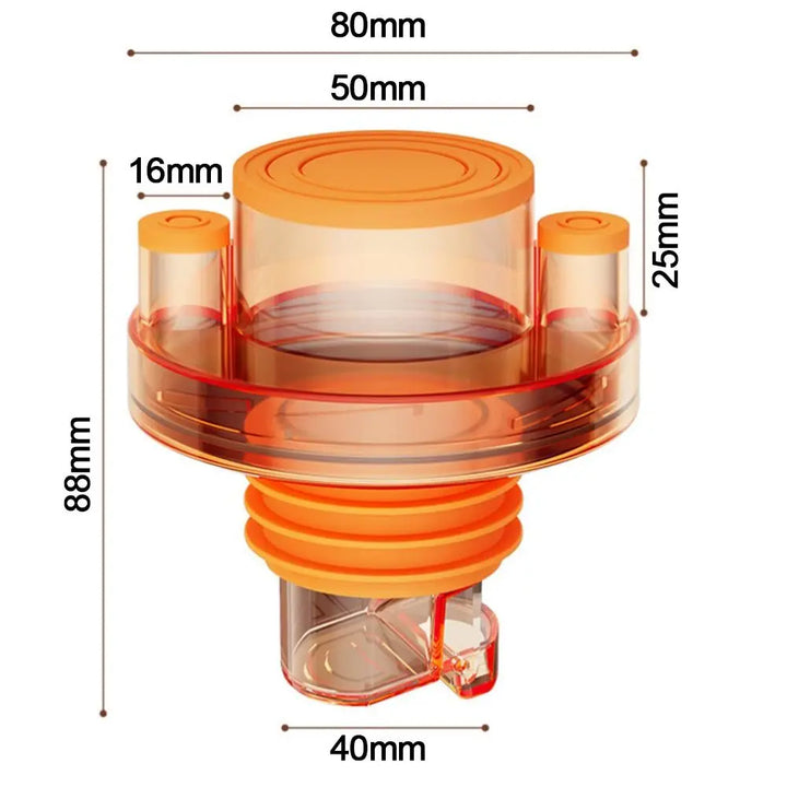 Lisslune | Odor Prevention Automatic Drainage Pipe Adapter Drainer