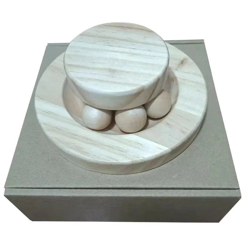 Lisslune | Interactive cat structure with rotating discs and enrichment balls for endless cat fun