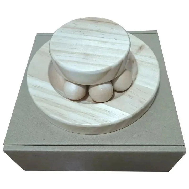 Lisslune | Interactive cat structure with rotating discs and enrichment balls for endless cat fun