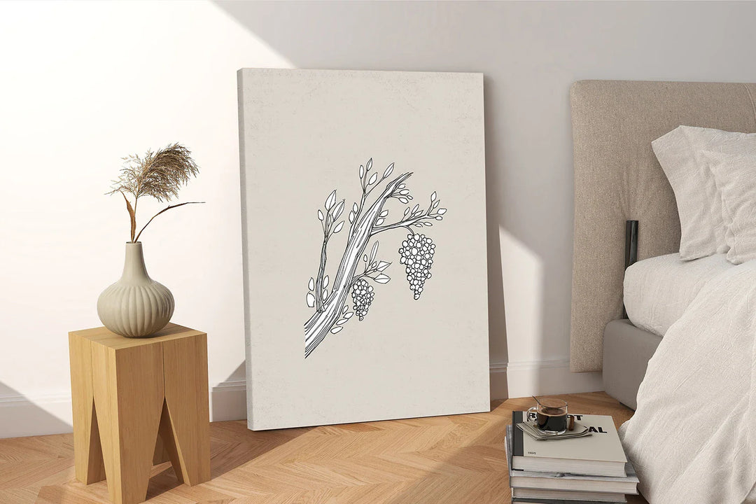 Lisslune | and branches canvas poster