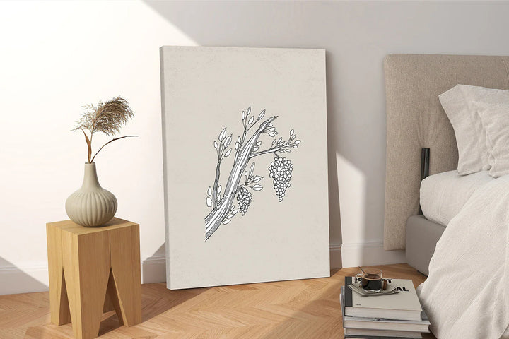 Lisslune | and branches canvas poster