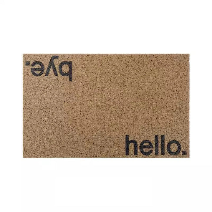 Rynx | Nordic PVC Letters Welcome Doormat Cuttable Entrance Mat Carpet Anti-Dust Floor Organizing Pad Outdoor Home Decor