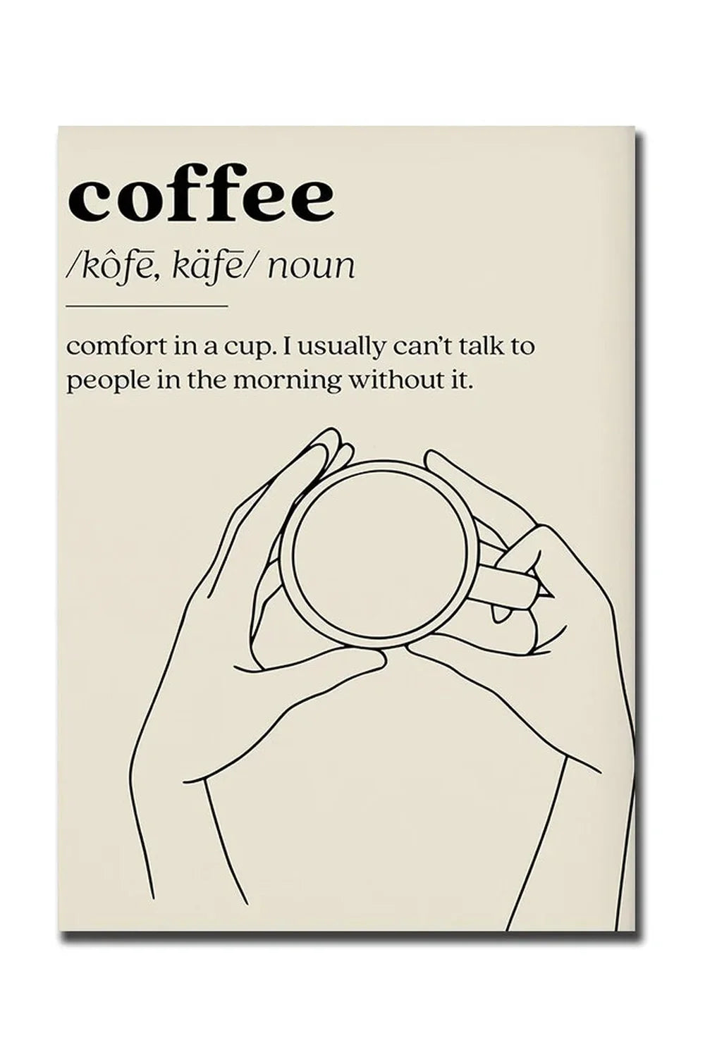 Lisslune | Good Morning Coffee Canvas Poster