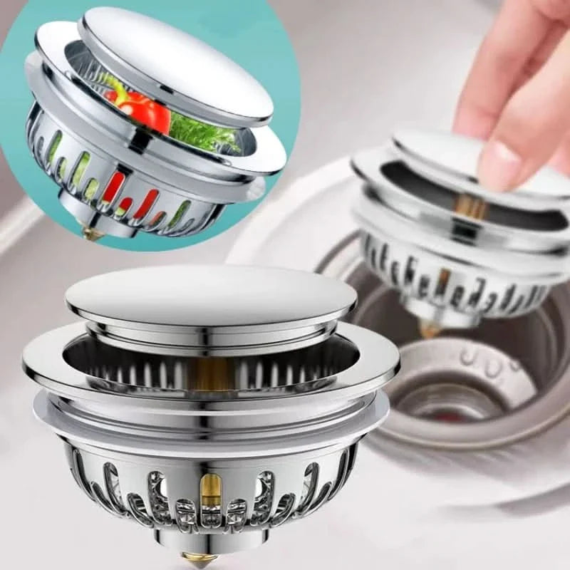 Lisslune | SinkShield – High-Quality Stainless Steel Sink Filter