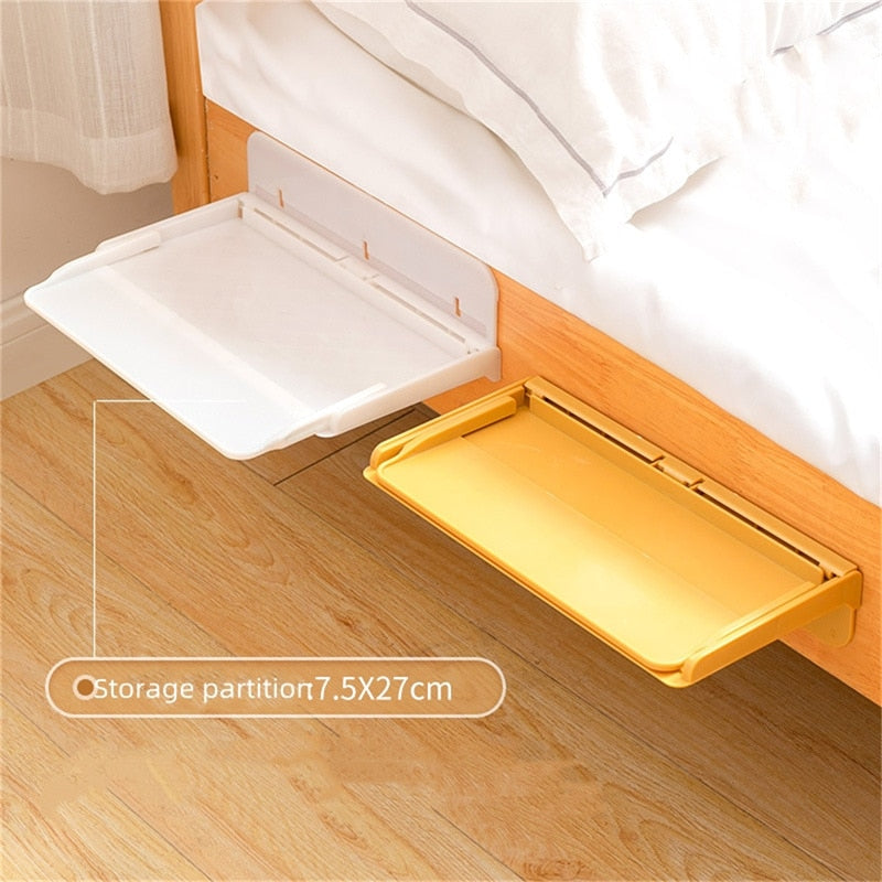 Lisslune | Space Saver Foldable Bedside Organizer Shelf