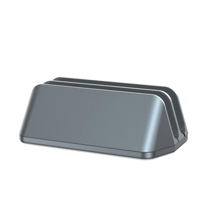 Lisslune | Adjustable Aluminum Vertical Laptop Stand for Improved Workspace Organization - Compatible with Devices up to 17.3"