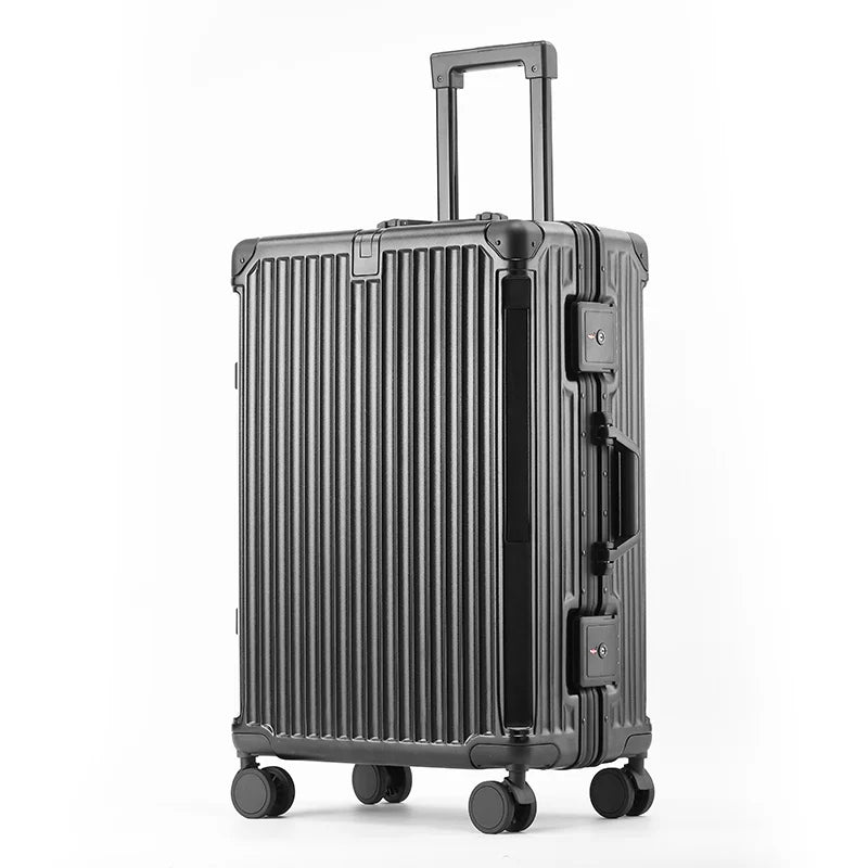 Lisslune | Tallinn Hard Shell Suitcase with Aluminium Frame – Lightweight, Durable & TSA Approved Luggage