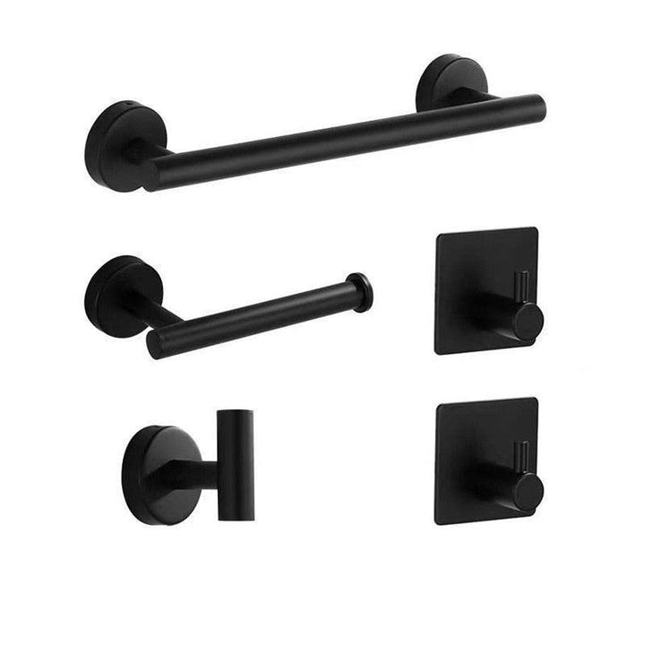 Lisslune | Elevate your bathroom with the stylish stainless steel organization set