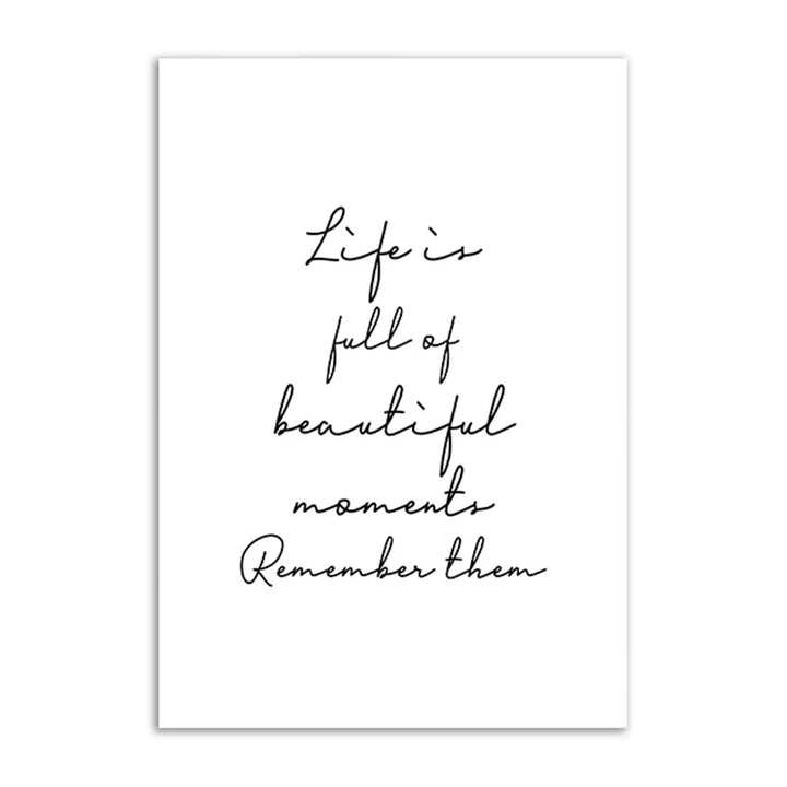 Lisslune | Academy Beach Canvas Poster