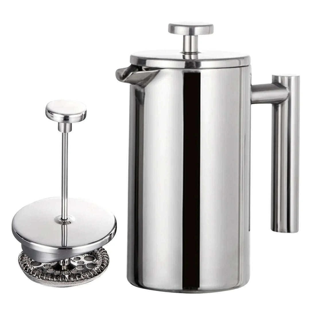 Lisslune | Stainless Steel French Press Coffee Maker