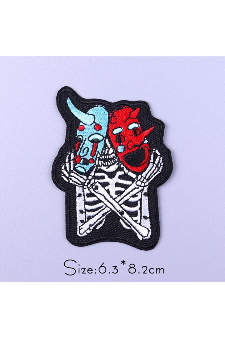 Lisslune | Punk Style Embroidered Patches
