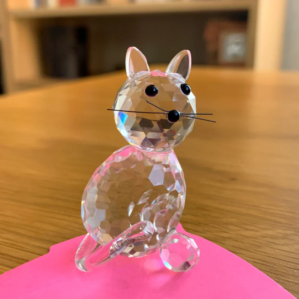 Lisslune | Super cute animal crystal ball figures