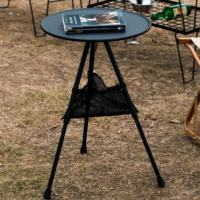 Lisslune | Versatile round folding table for camping - Your perfect outdoor accessory