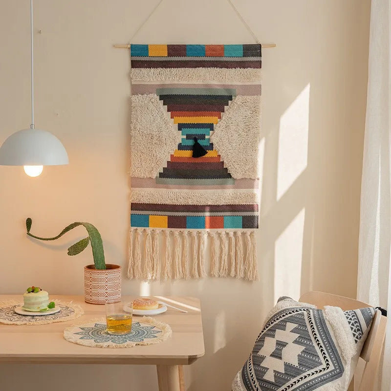 Lisslune | Boho Fringe Wall Tapestry