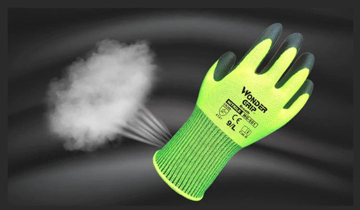 Lisslune | Work Gloves with Wonder Grip – Non-Slip Gloves for Gardening and Craftsmanship