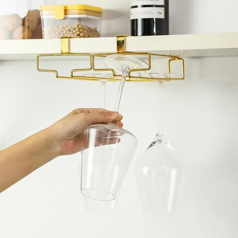 Lisslune | Wine glass holder for clamping onto the shelf