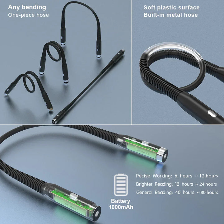 Lisslune | LED rechargeable neck lamp with 3 modes