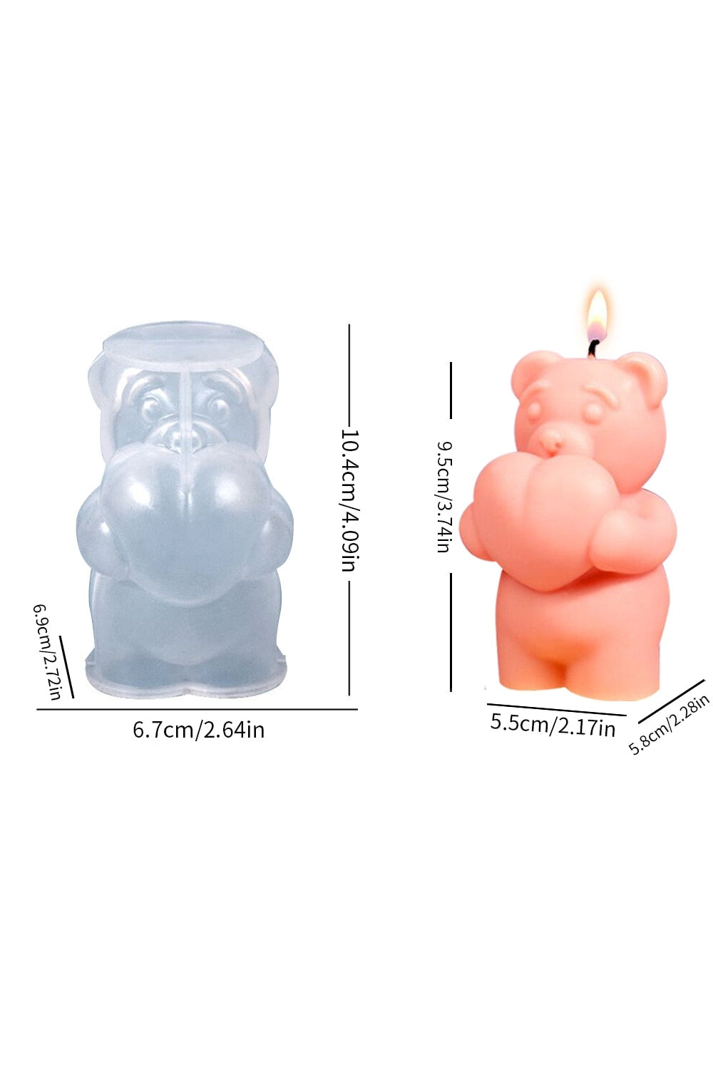 Lisslune | Owl Design Candle Shape