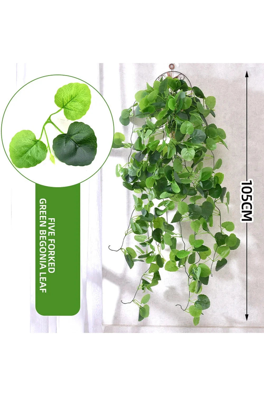 Lisslune | Leaf Wall Garland Artificial Plants