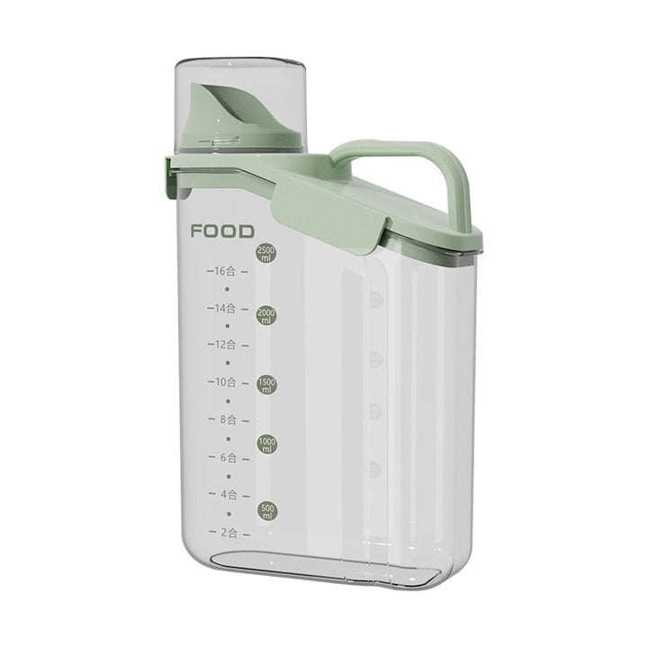 Lisslune | Transparent Measuring Food Storage Dispenser